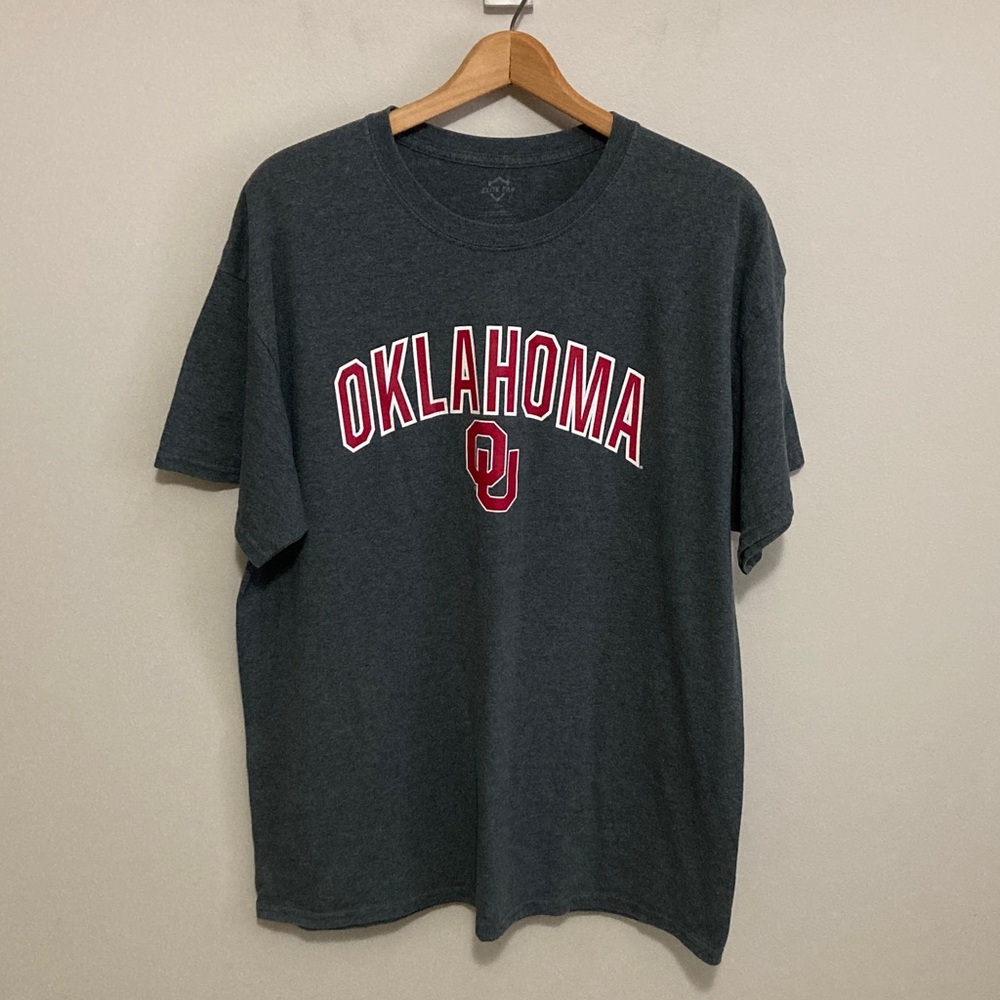 University of Oklahoma Gray Short Sleeve Men's Tee, size XL extra large